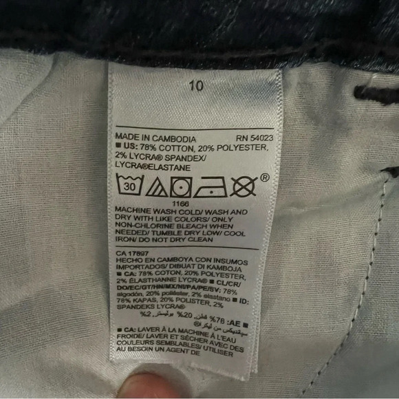 Old Navy Super Skinny Denim Mid Rise Medium Wash Jeans Womens size 10 - Picture 3 of 4